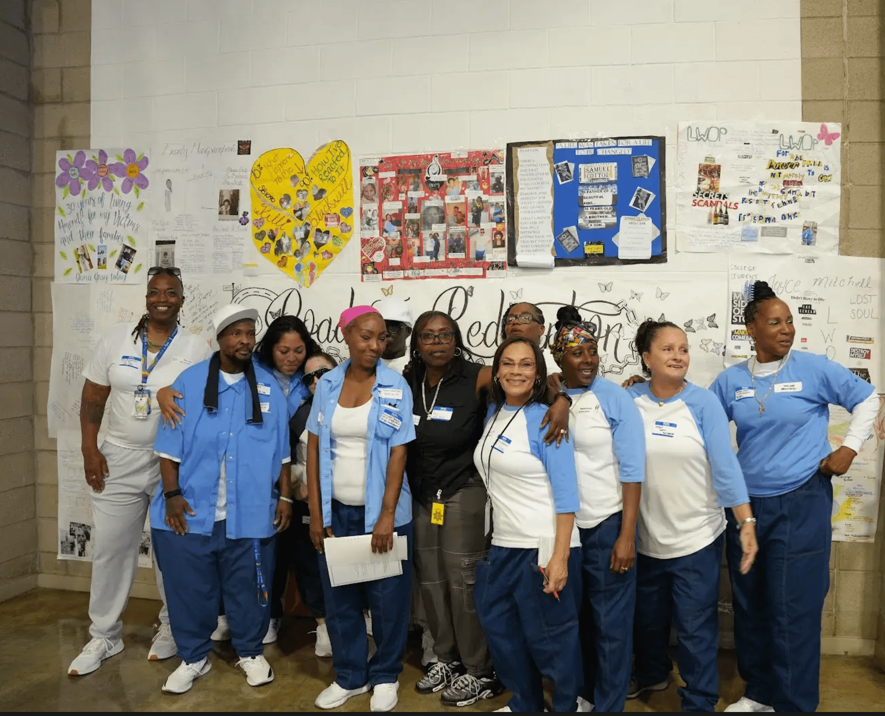 The Reentry Blueprint program inside a facility